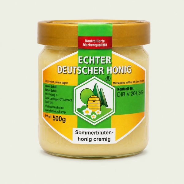 Sommerblütenhonig 500g cremig